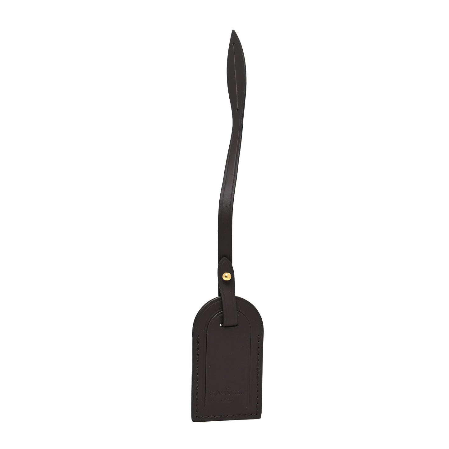 Calfskin Luggage Tag Ebene
