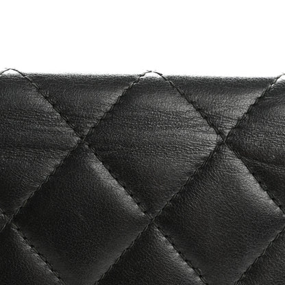 Chanel Lambskin Quilted Trendy CC Yen Wallet Black 11 of 13