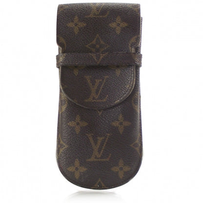 Louis Vuitton Monogram Glasses Sunglasses Case w Flap 1 of 8
