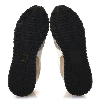 Louis Vuitton Calfskin Damier Azur Run Away Sneakers White 7 of 7
