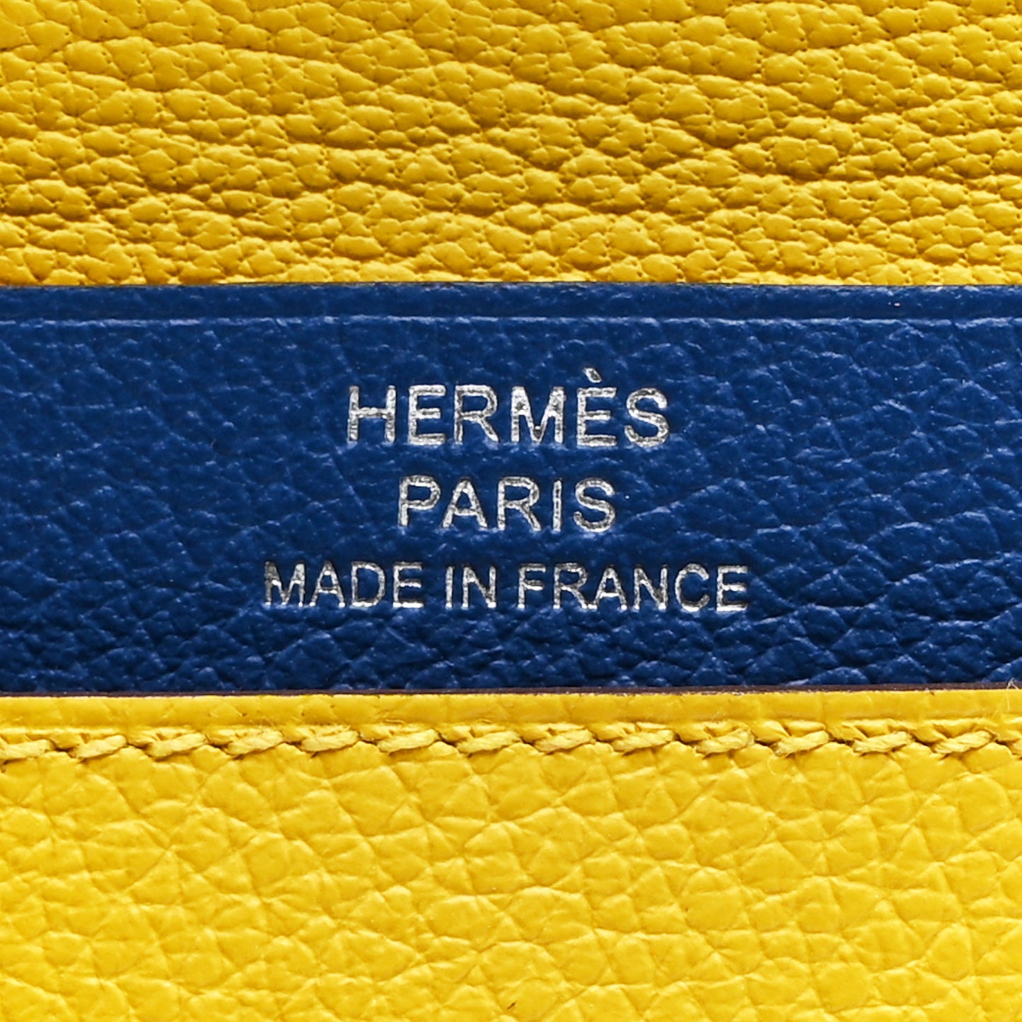 Evercolor Verso RMS Card Holder Jaune De Naples Bleu France