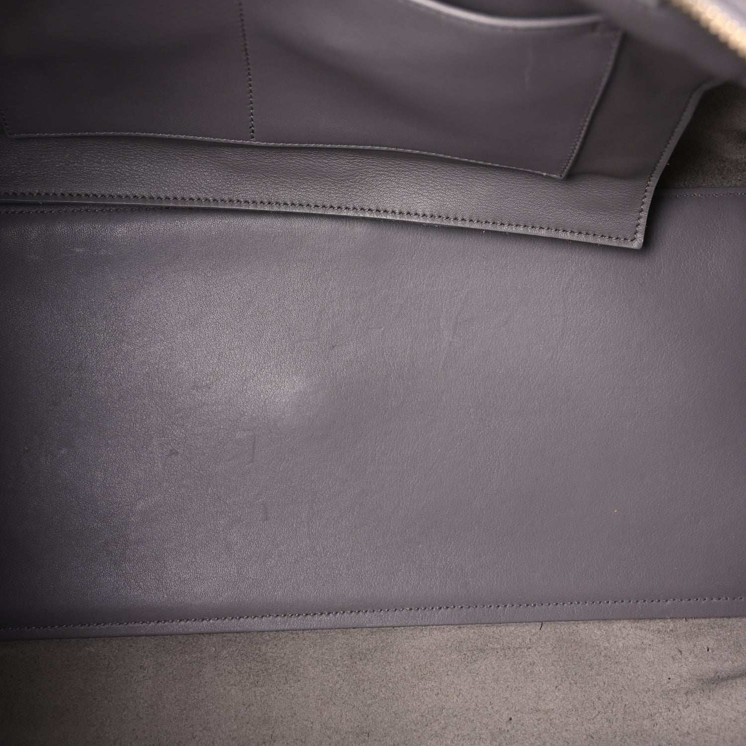 Saint Laurent Smooth Calfskin Medium Monogram Cabas Fog 5 of 8
