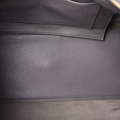 Saint Laurent Smooth Calfskin Medium Monogram Cabas Fog 5 of 8
