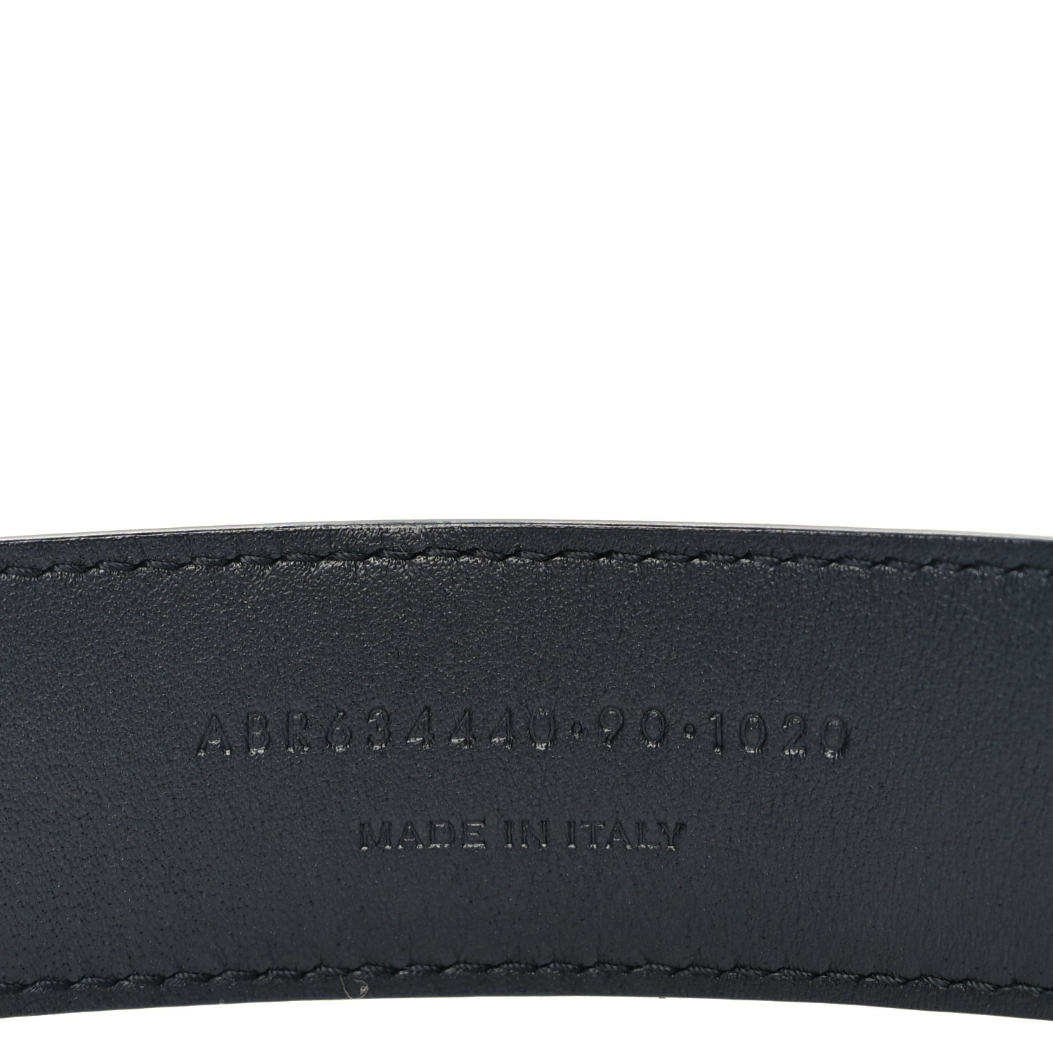 Saint Laurent Suede Calfskin Monogram Square Buckle Belt 90 36 Black 3 of 6