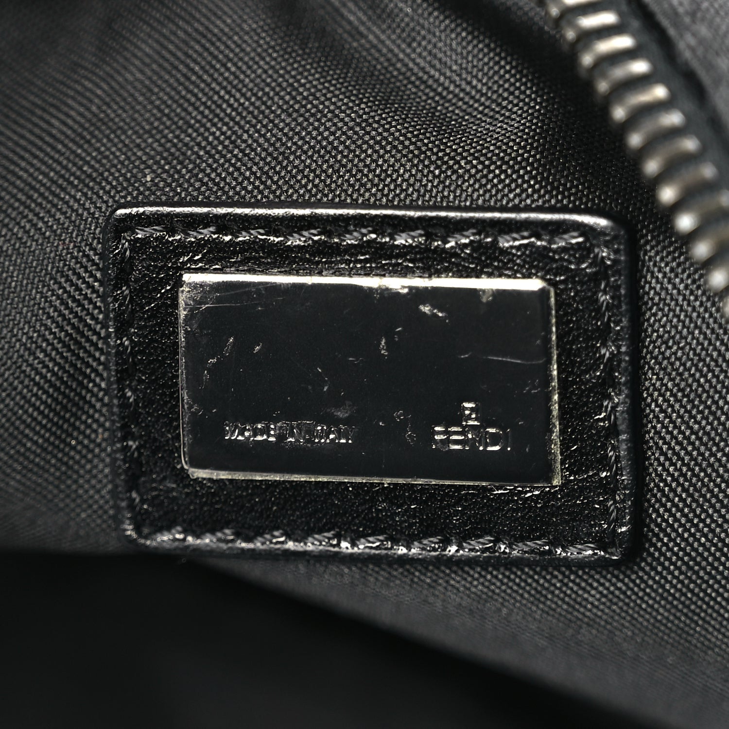 Fendi Zucchino Pochette Black 5 of 8