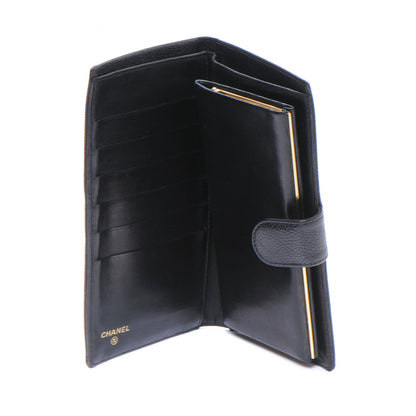 Chanel Caviar CC Wallet Black 5 of 8