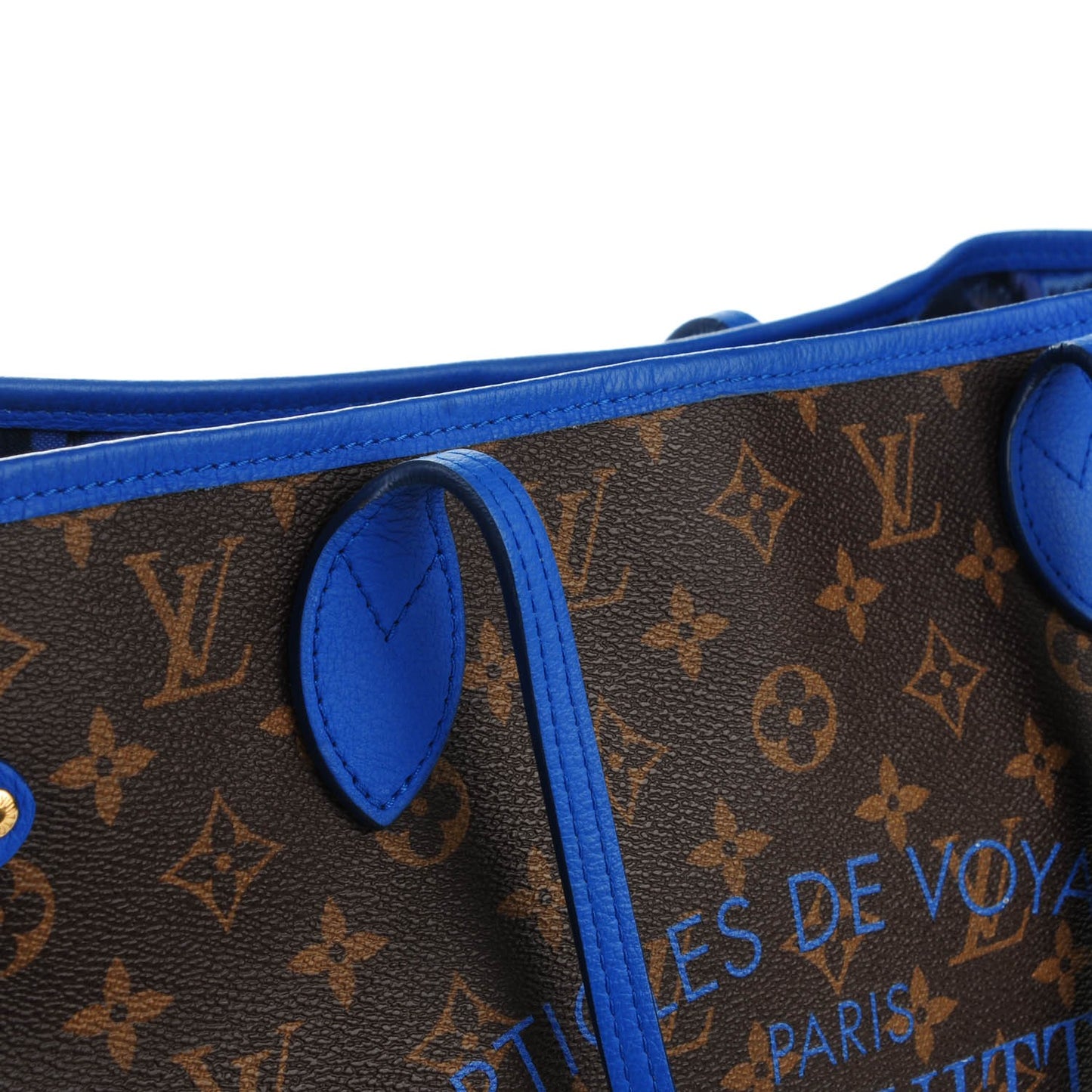 Monogram Articles de Voyage Ikat Neverfull MM Grand Blue