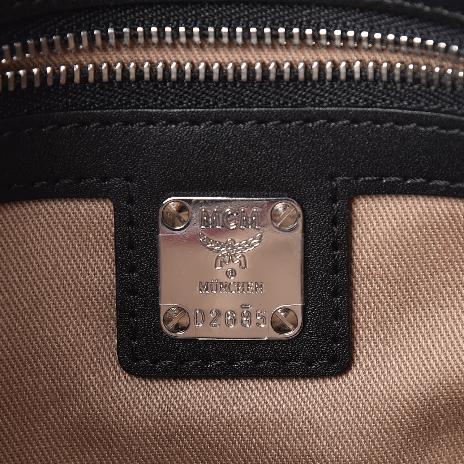 MCM Odeon Crossbody Pouch Purple 6 of 9