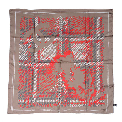 Chanel Silk CC Square Scarf 8 of 10