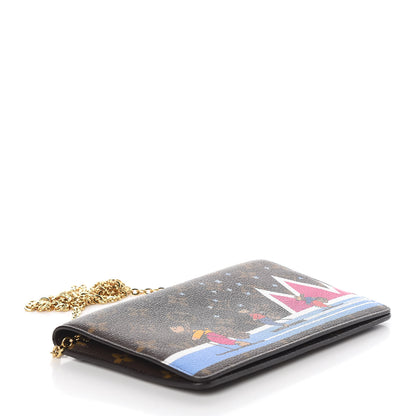 Louis Vuitton Monogram 2018 Christmas Animation Pochette Weekend 4 of 9