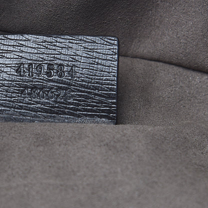 Gucci Calfskin Kingsnake Dome Backpack Black 7 of 11