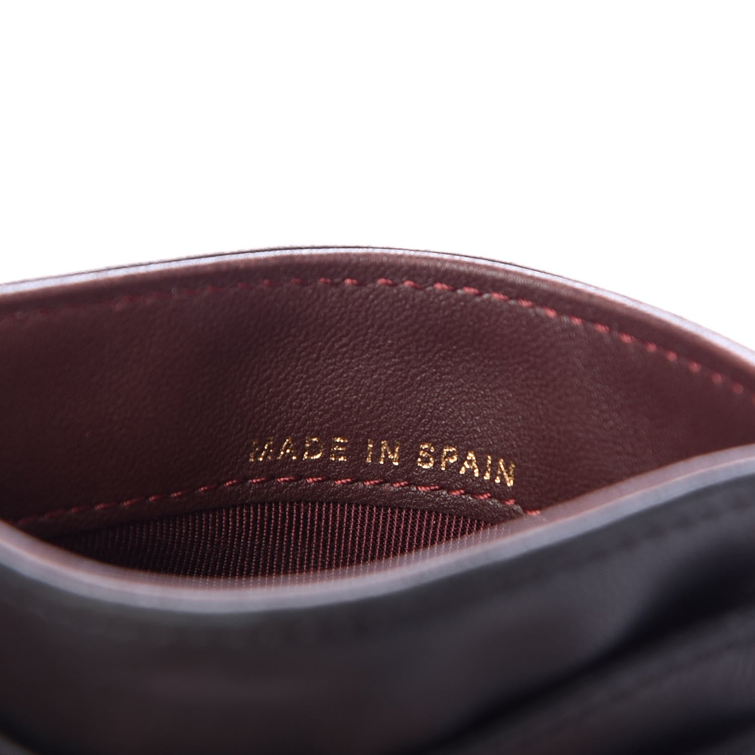 Chanel Lambskin Quilted Card Holder Black 7 of 8