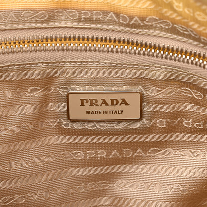 Prada Tessuto Nylon Saffiano Sacca Shoulder Bag Ananas 6 of 17