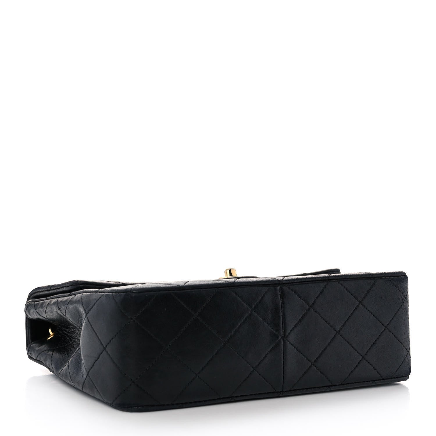 Chanel Lambskin Quilted Mini Square Flap Black 3 of 14