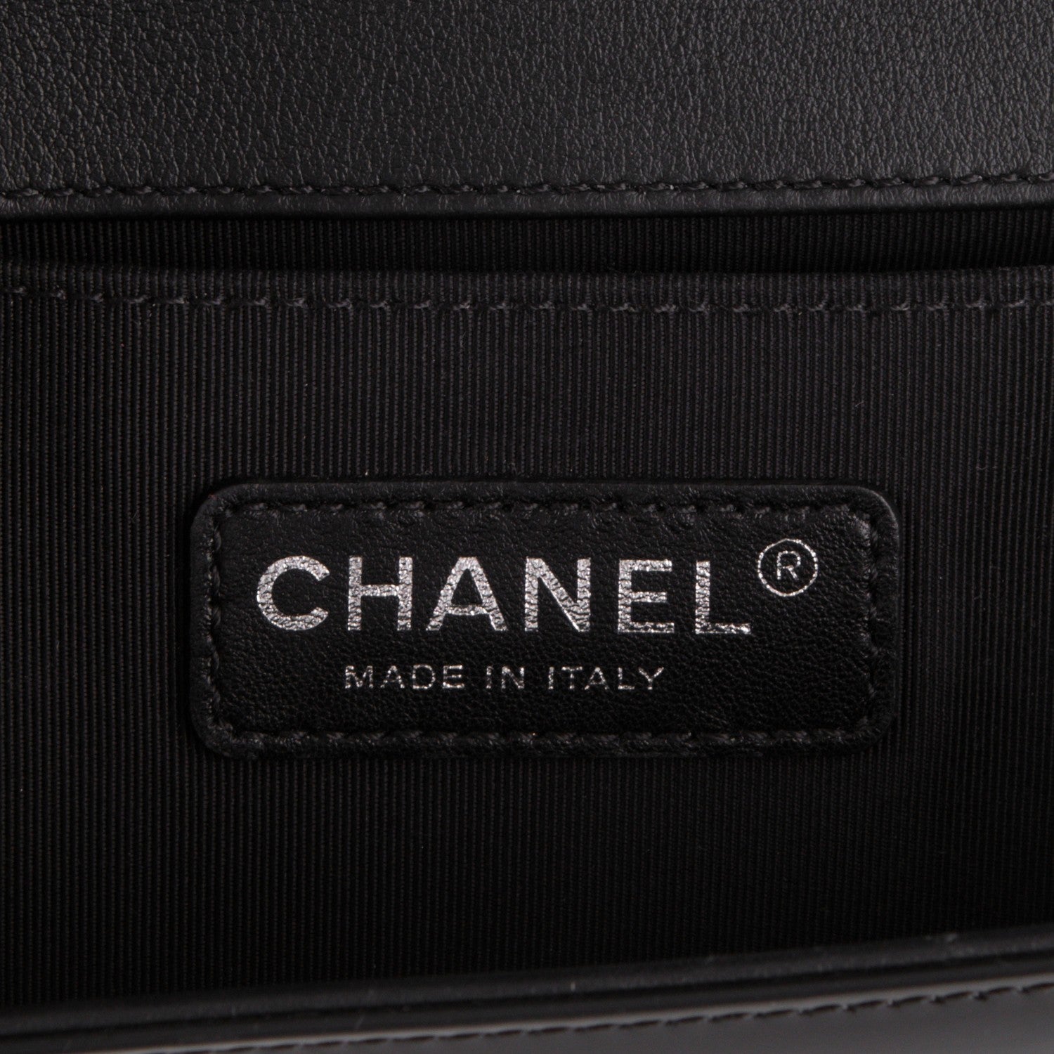Chanel Patent Calfskin Quilted Medium Plexiglass Boy Flap Black 6 of 7