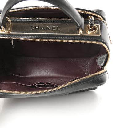 Chanel Lambskin Quilted Medium Trendy CC Bowling Bag Black 5 of 15