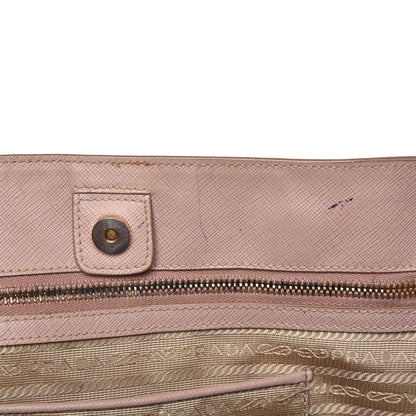 Prada Saffiano Lux Large Tote Cammeo 11 of 28