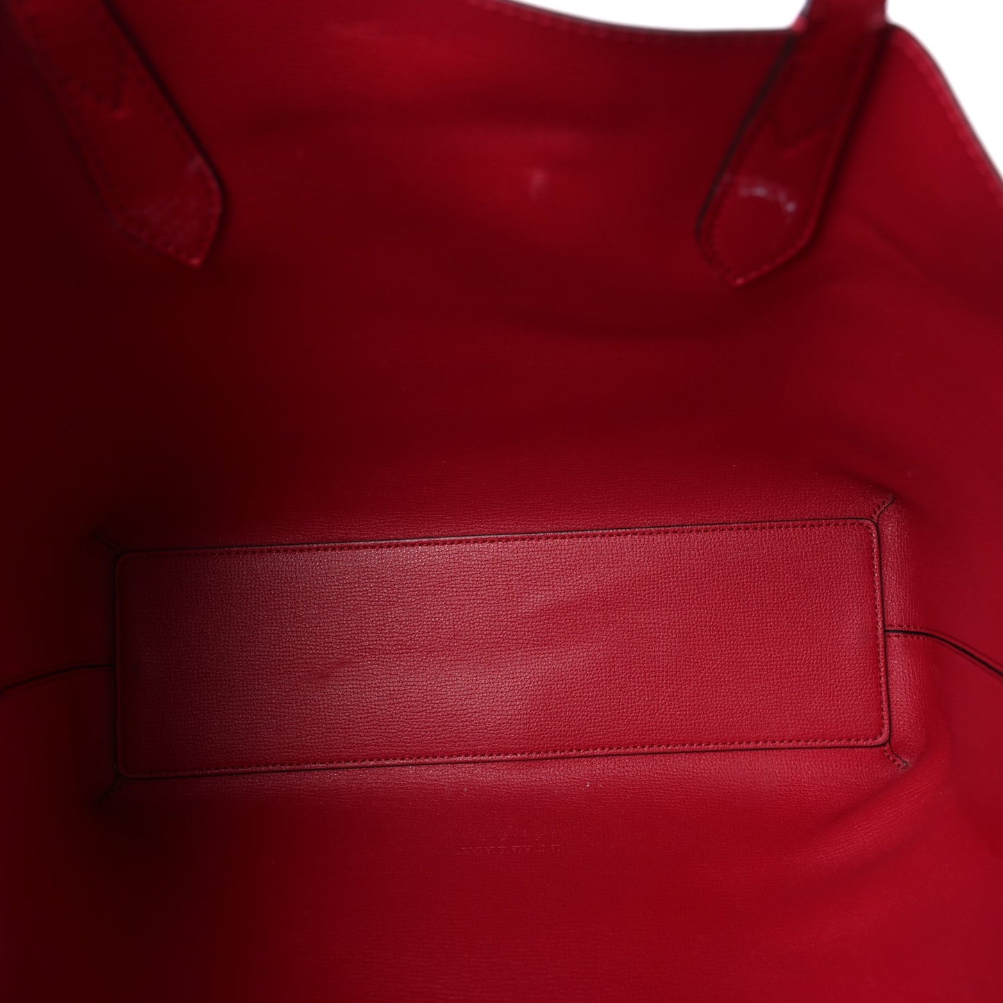 Haymarket Check Medium Reversible Tote  Poppy Red