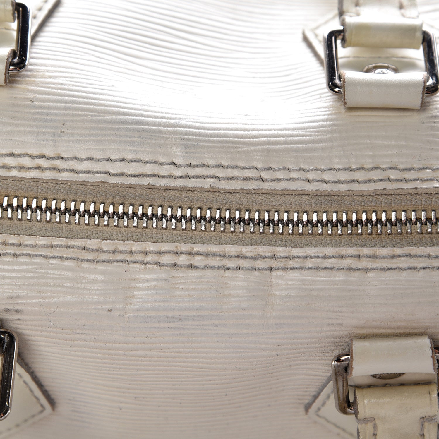 Louis Vuitton Epi Speedy 30 Ivory 26 of 35