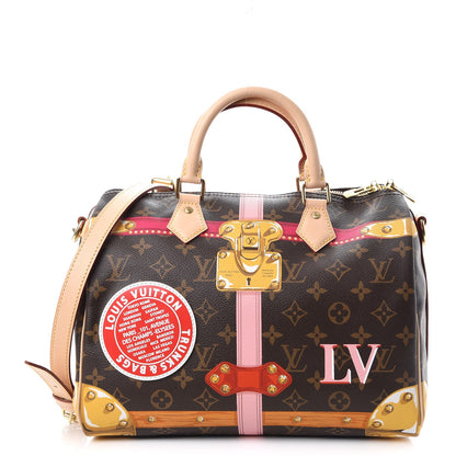 Louis Vuitton Monogram Summer Trunks Speedy Bandouliere 30 1 of 8