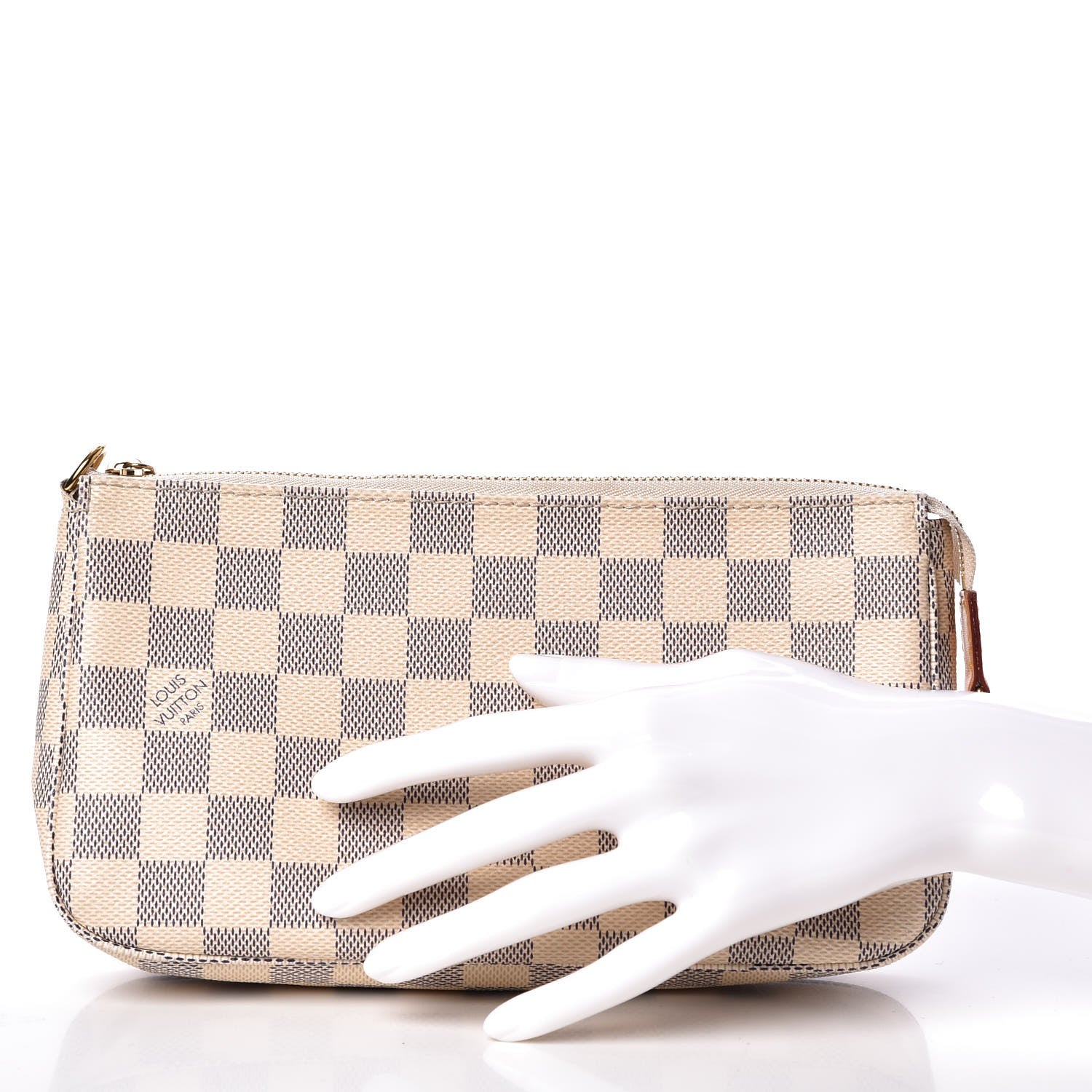 Louis Vuitton Damier Azur Pochette Accessories NM 2 of 7