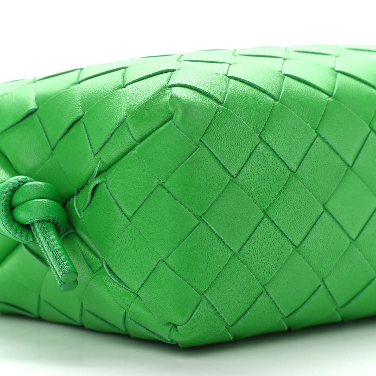 Nappa Intrecciato Mini Loop Camera Bag Parakeet