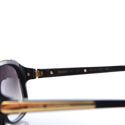 Louis Vuitton Acetate Evidence Sunglasses Z0350W Black 6 of 7