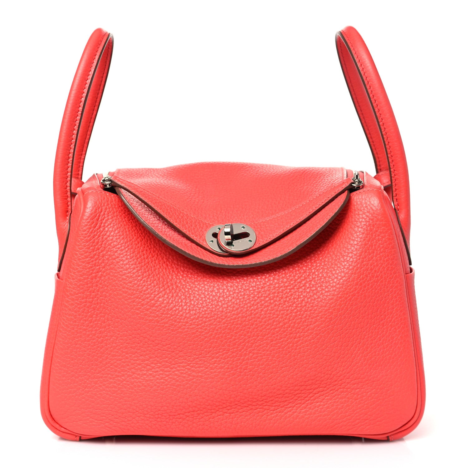Hermes Taurillon Clemence Lindy 26 Rose Jaipur 1 of 10