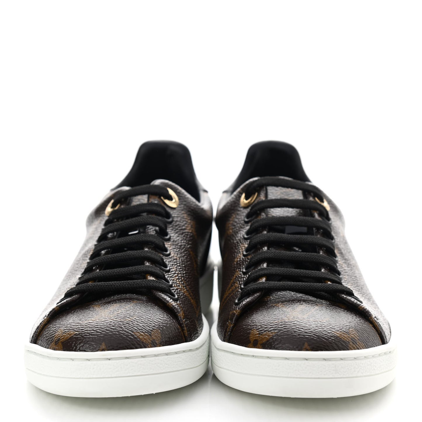 Patent Monogram Frontrow Sneakers 36