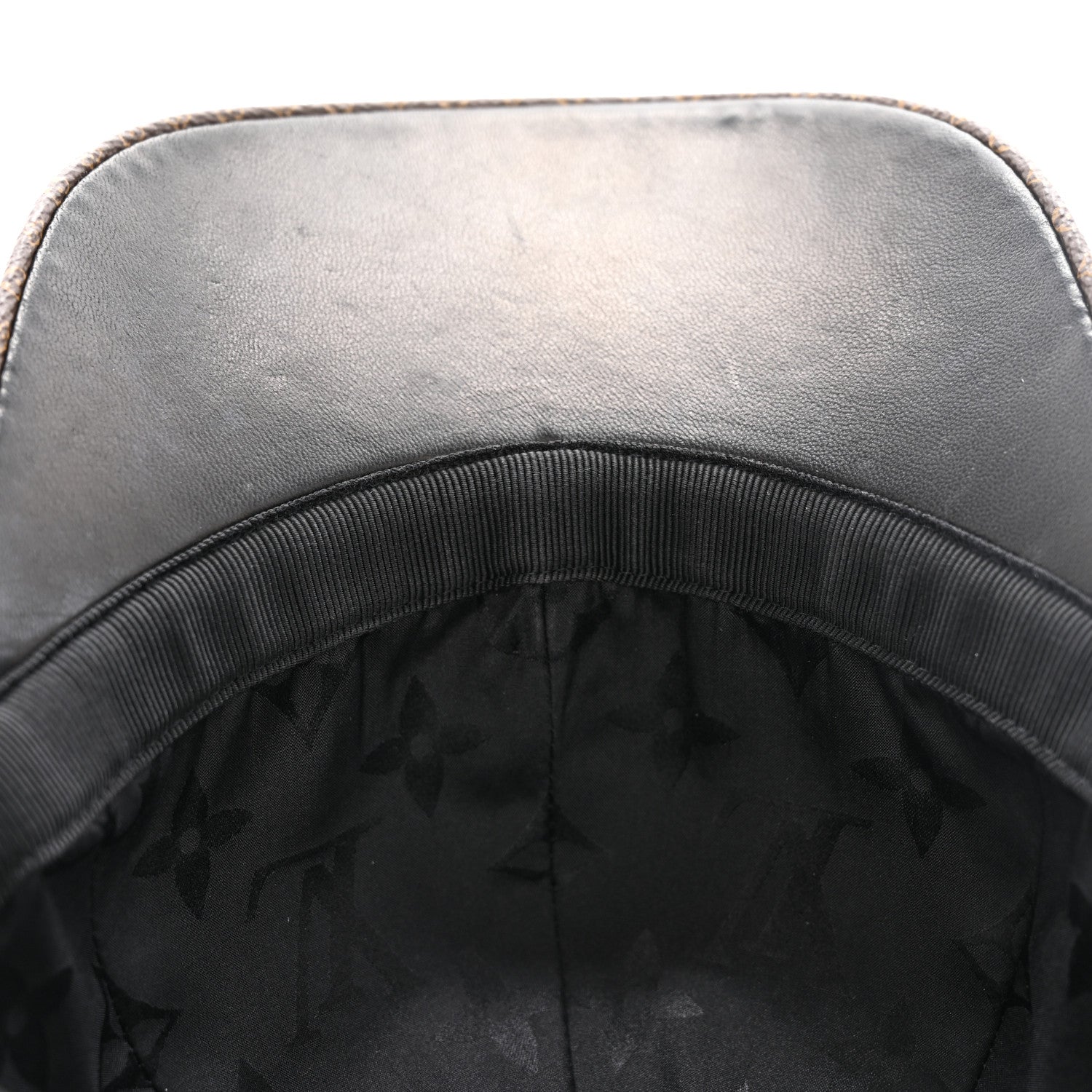 Louis Vuitton Monogram Cotton Jacquard Embroidered LV Day Cap M Black 9 of 11