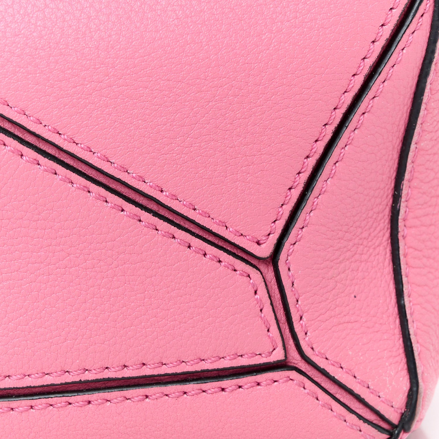 Loewe Calfskin Mini Puzzle Bag Wild Rose 9 of 12