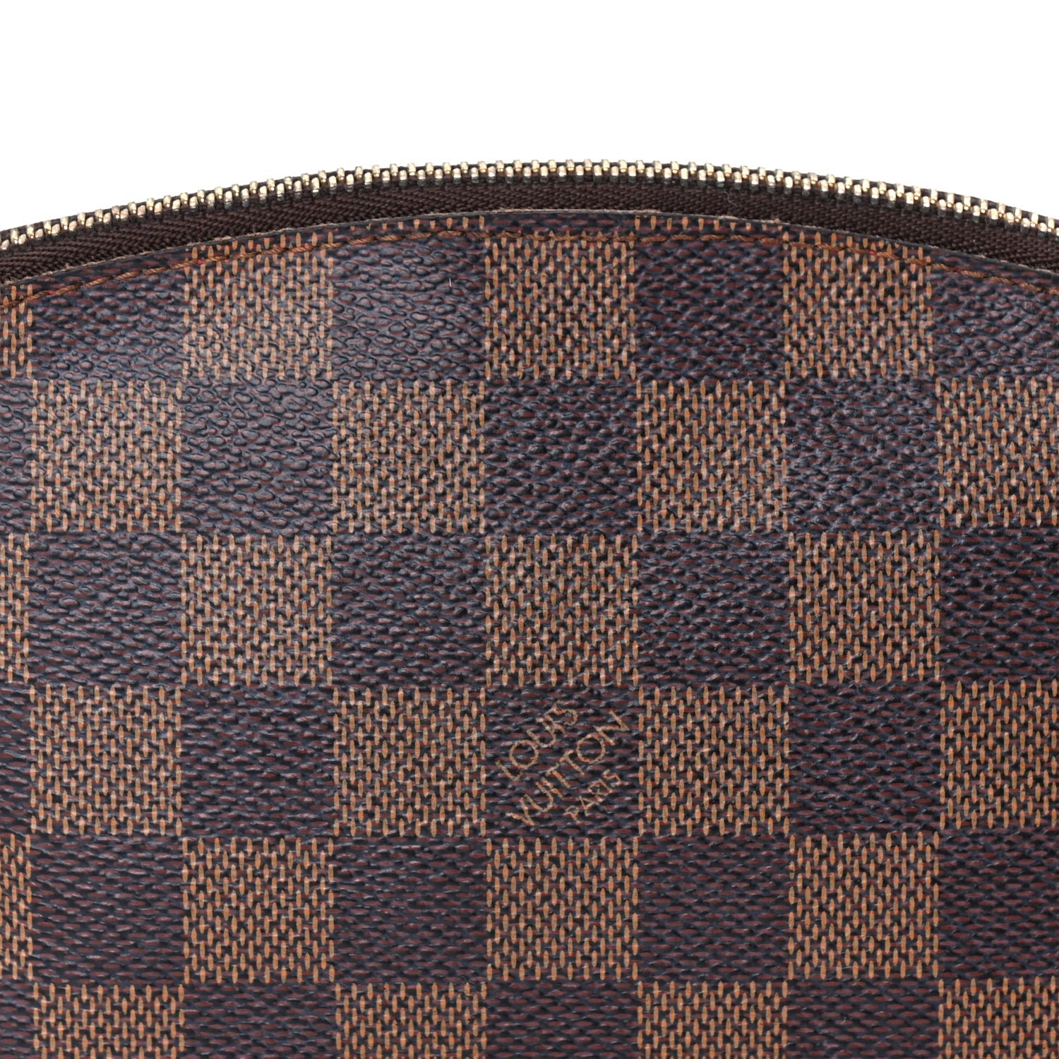 Louis Vuitton Damier Ebene Cosmetic Pouch Brown 3 of 7
