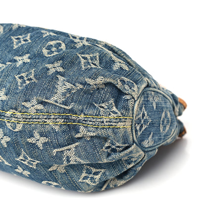 Louis Vuitton Monogram Denim Pleaty Blue 9 of 19