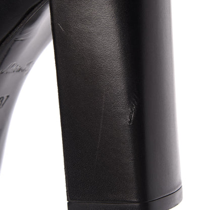 Louis Vuitton Calfskin Matchmake Boots 37 Black 10 of 11