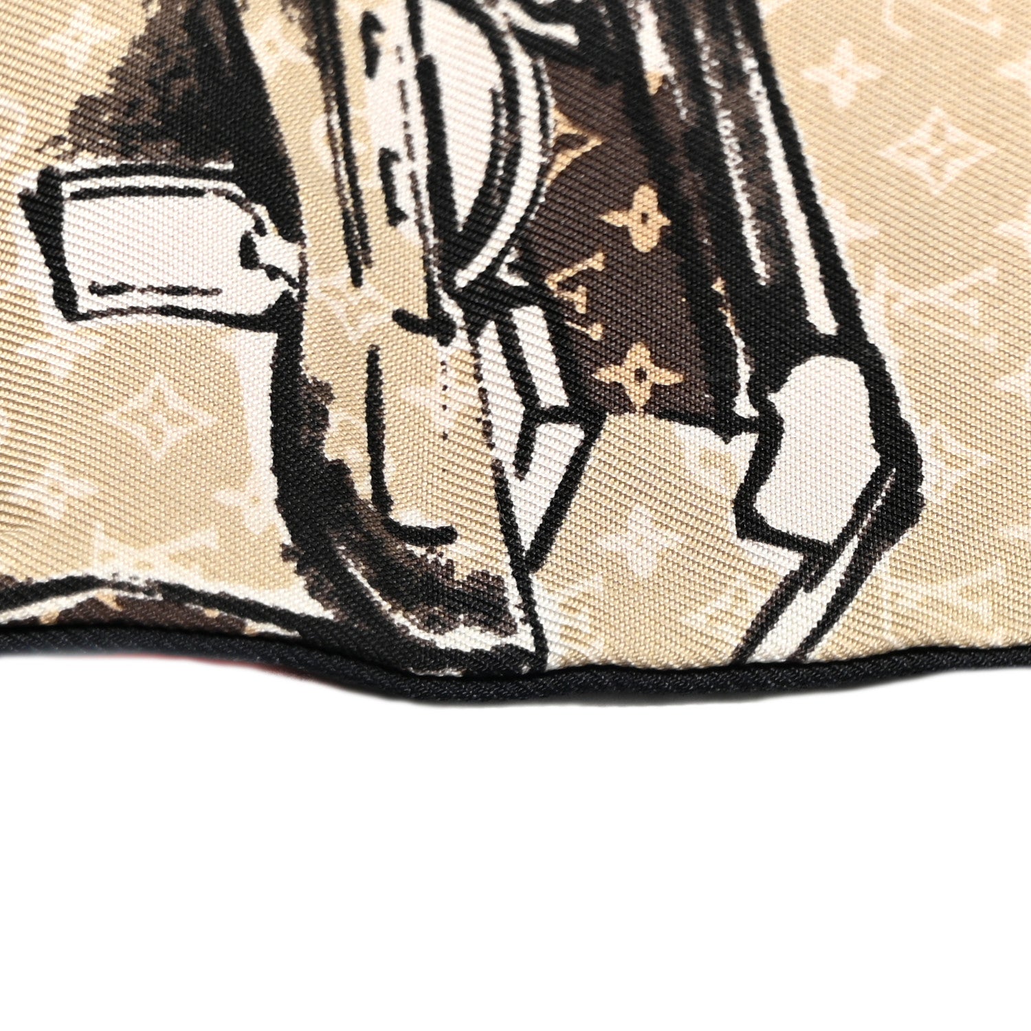 Louis Vuitton Silk Monogram Trunks Bandeau Brown 7 of 7