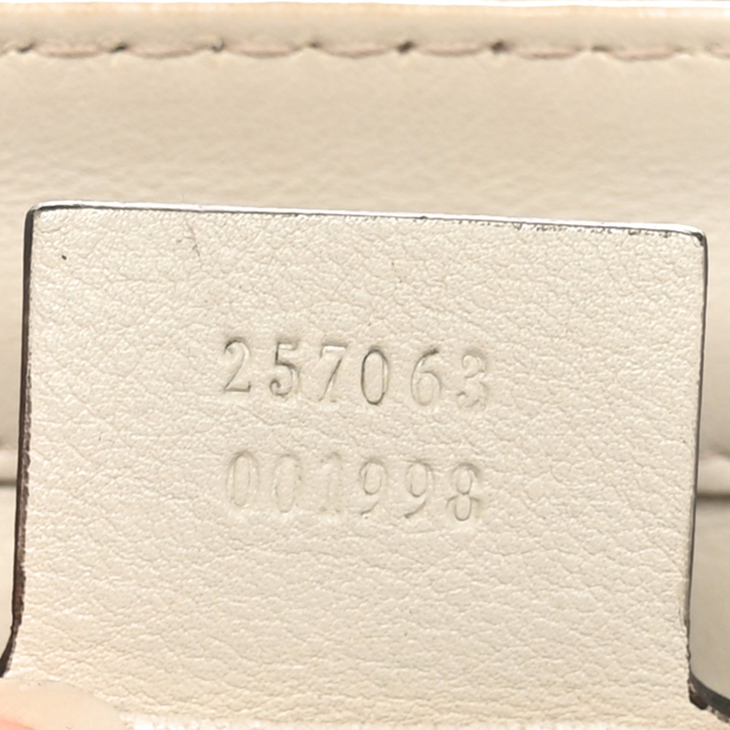 Guccissima Medium Mayfair Tote Off White