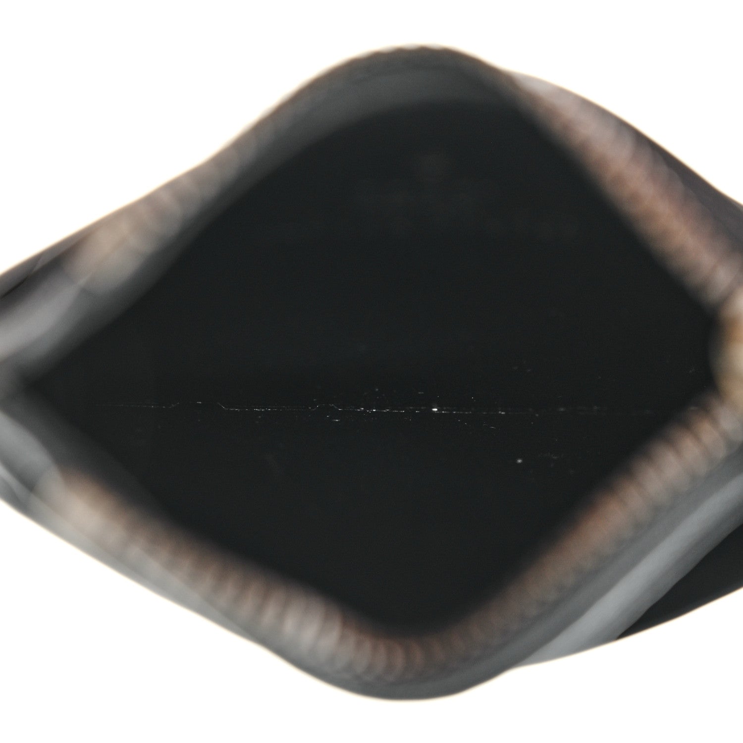 Gucci Calfskin Matelasse Chevron GG Marmont Key Case Card Holder Black 5 of 6