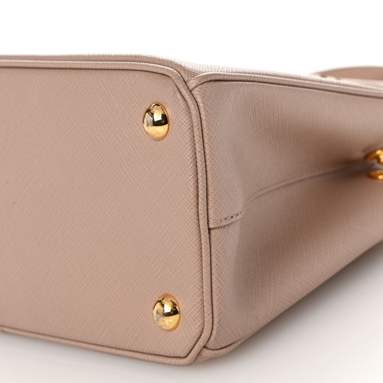 Prada Saffiano Mini Galleria Double Zip Tote Cipria 10 of 11