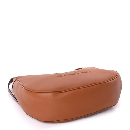 Celine Supple Calfskin Large Triomphe Heloise Shoulder Bag  Tan 3 of 8