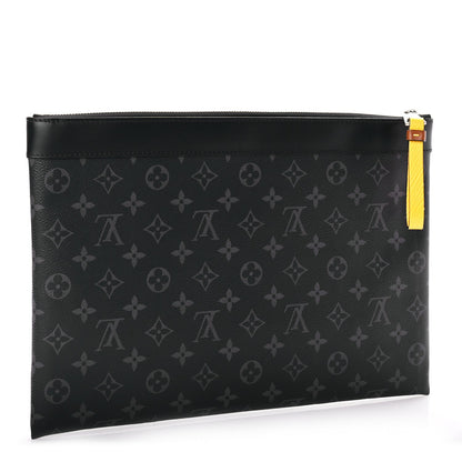 Louis Vuitton Monogram Eclipse Discovery Pochette GM 3 of 6