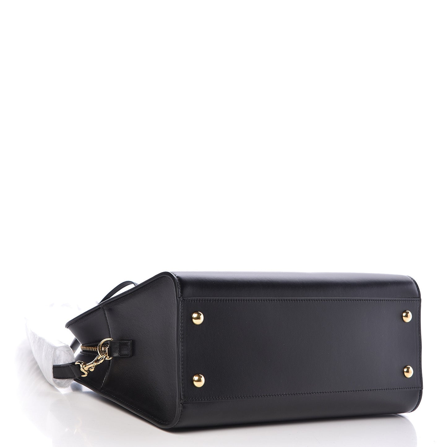 Calfskin Small Monogram Cabas Black