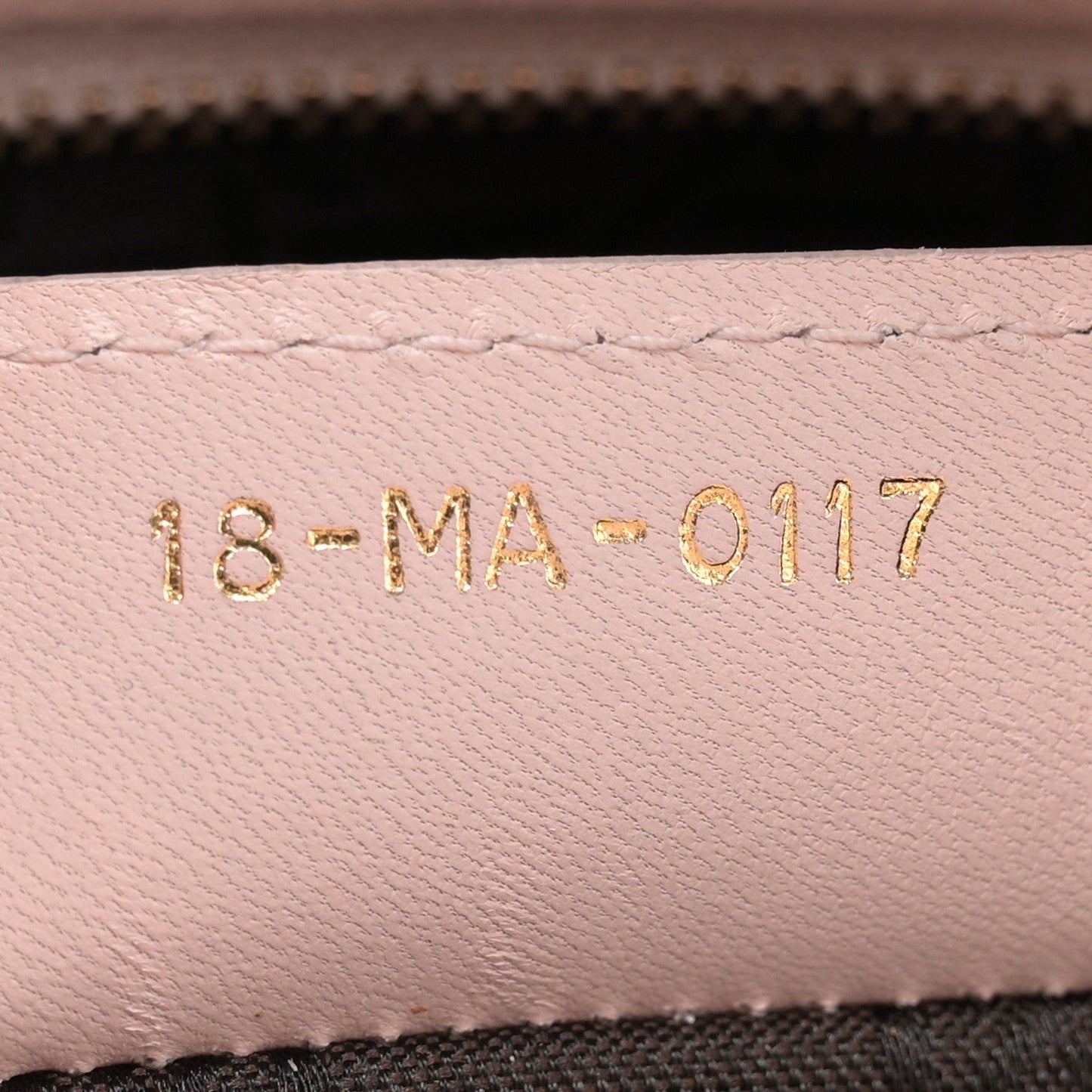 Lambskin Cannage Medium Lady Dior Light Pink