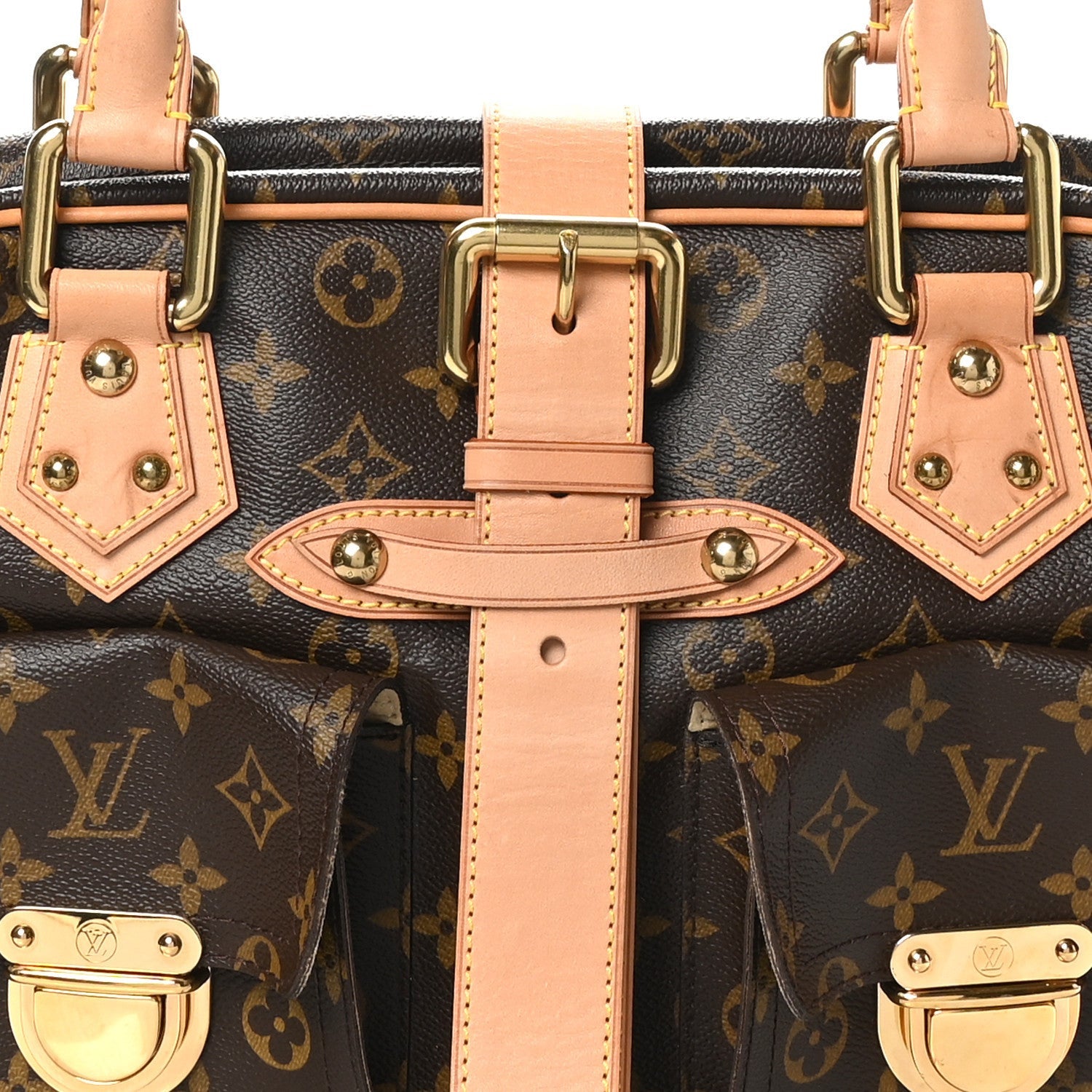 Louis Vuitton Monogram Manhattan GM 7 of 7