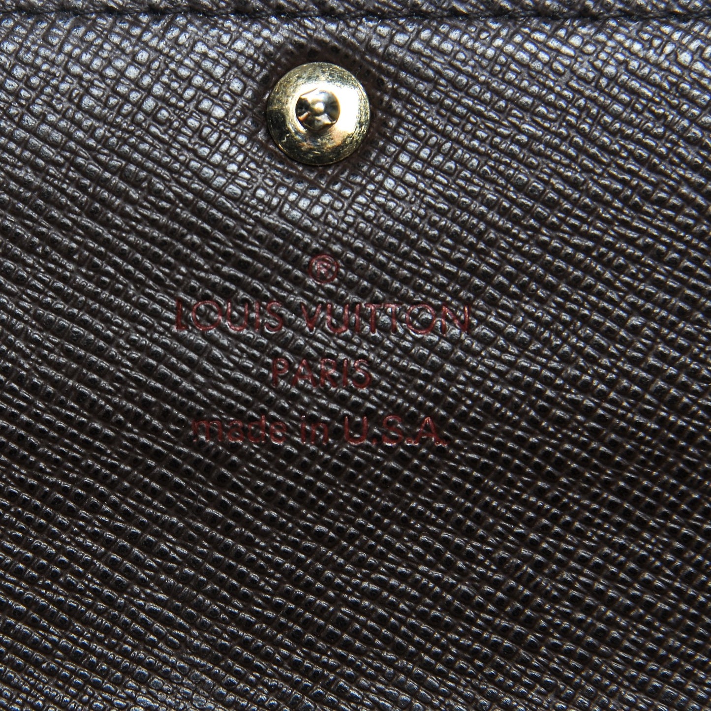 Damier Ebene Sarah Wallet