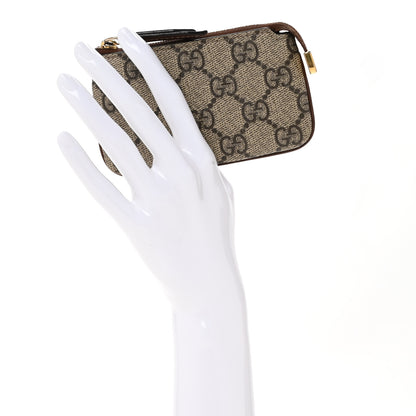 Gucci GG Supreme Monogram Key Case Brown 2 of 11