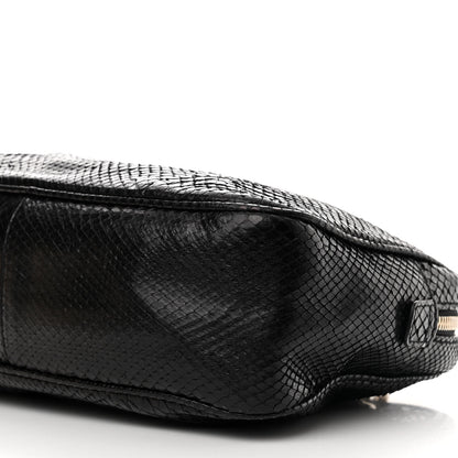 Gucci Snakeskin Small Soho Bowler Black 10 of 10