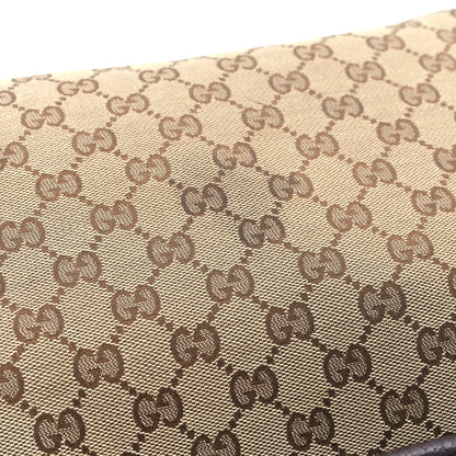 Gucci Monogram Pocket Hobo Brown 15 of 16