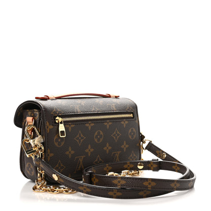 Louis Vuitton Monogram Pochette Metis East West 3 of 10