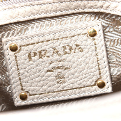 Prada Vitello Daino Tote Sabbia 6 of 9
