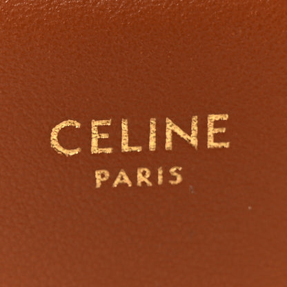 Celine Smooth Calfskin Medium Chain Strap Ava Shoulder Bag Tan 5 of 9